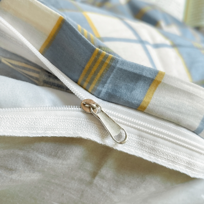 91家纺网 家纺一手货源 找家纺 铭成 2024新款全棉印花三件套 朗阁