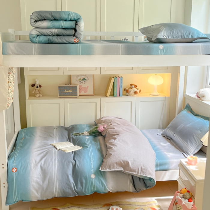 91家纺网 家纺一手货源 找家纺 铭成 2024新款全棉印花三件套 新都时尚