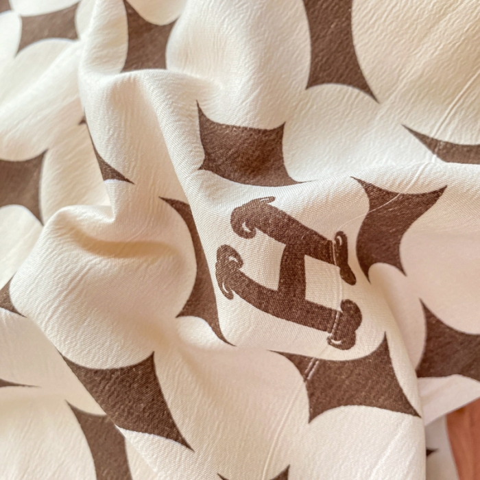 91家纺网 家纺一手货源 找家纺 红日子 2024新款水洗棉麻双层纱四件套 薇薇安