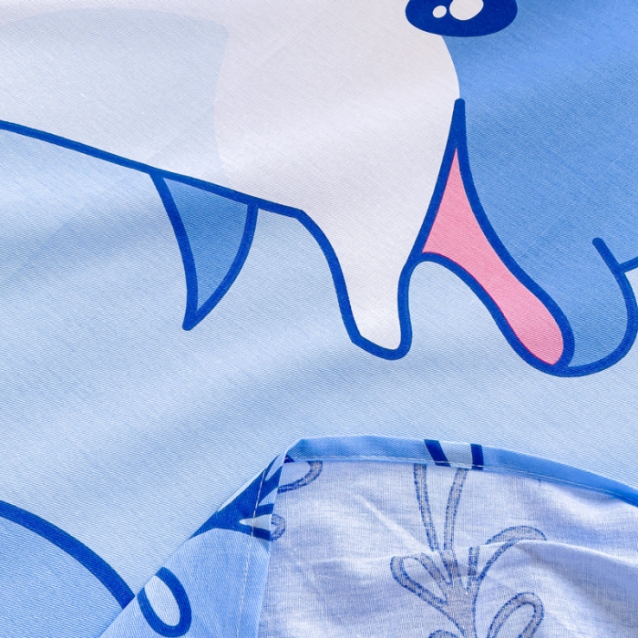 91家纺网 家纺一手货源 找家纺 金鑫汇 2023新款喷气全棉单床单 海洋世界