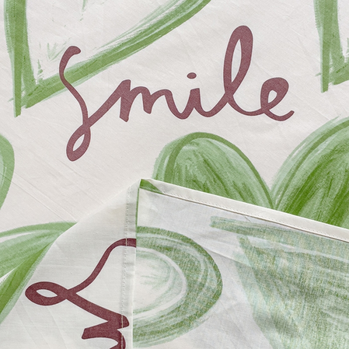 91家纺网 家纺一手货源 找家纺 金鑫汇 2023新款喷气全棉单床单 抹茶奶绿