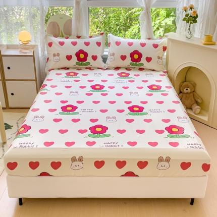 91家纺网 家纺一手货源 找家纺 （总）金鑫汇 2023新款喷气全棉单床笠