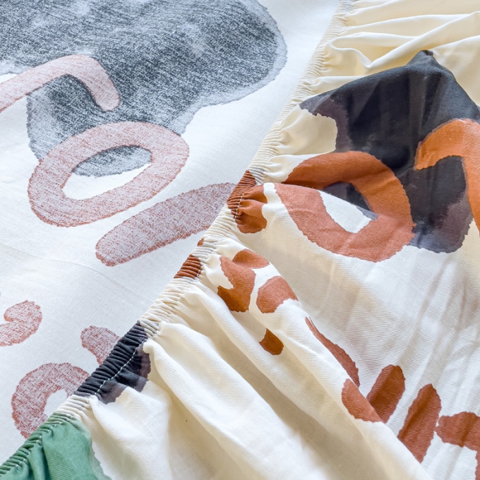 91家纺网 家纺一手货源 找家纺 金鑫汇 2023新款喷气全棉单床笠 蜗居