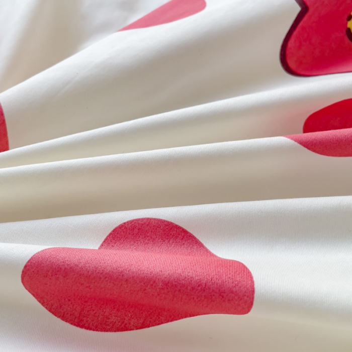 91家纺网 家纺一手货源 找家纺 金鑫汇 2023新款喷气全棉枕套一对 初暖