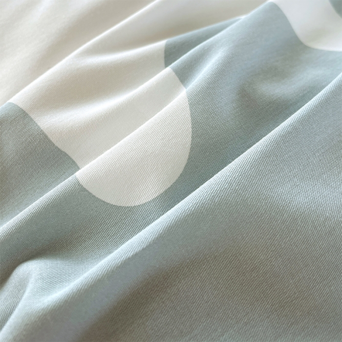 91家纺网 家纺一手货源 找家纺 金鑫汇 2023新款喷气全棉枕套一对 奶油蓝