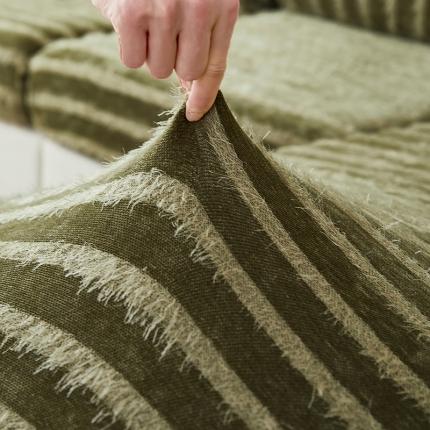 91家纺网 家纺一手货源 找家纺 （总）逐日 2023新款雪尼尔羽毛系列沙发套