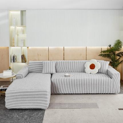 91家纺网 家纺一手货源 找家纺 （总）逐日 2023新款雪尼尔羽毛系列沙发套