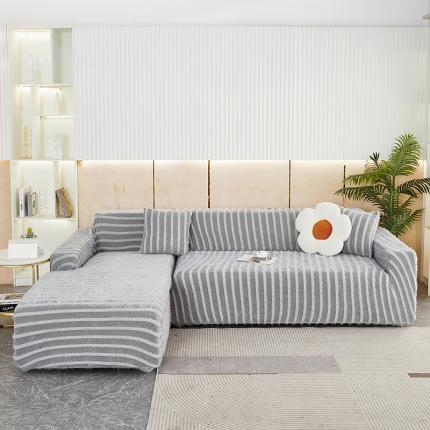 91家纺网 家纺一手货源 找家纺 （总）逐日 2023新款雪尼尔羽毛系列沙发套