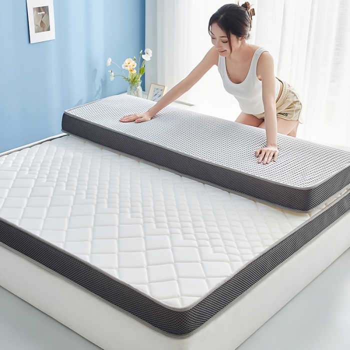 91家纺网 家纺一手货源 找家纺 （总）优莱床垫 2024新款A类针织棉绣花乳胶立体款床垫