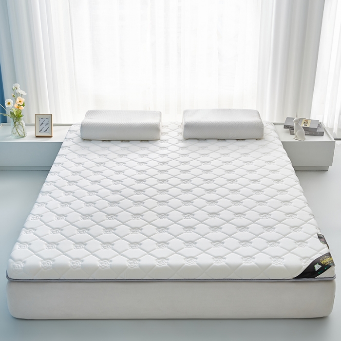 91家纺网 家纺一手货源 找家纺 （总）优莱床垫 2024新款A类针织棉绣花乳胶单边款床垫