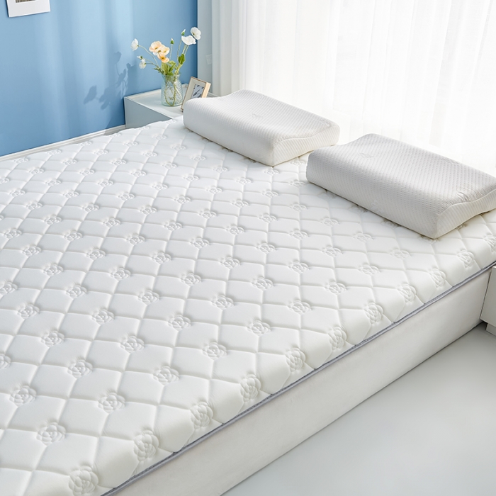 91家纺网 家纺一手货源 找家纺 （总）优莱床垫 2024新款A类针织棉绣花乳胶单边款床垫