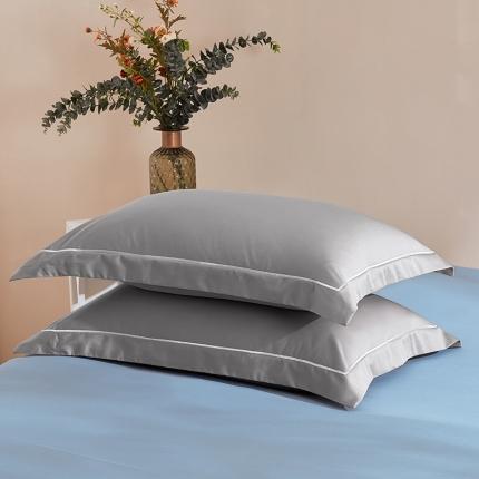 丰淘 2023新款80s纯棉枕套 晴空-浅灰