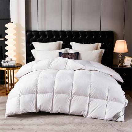 91家纺网 家纺一手货源 找家纺 (总) 华盛 2024新款全棉大提花高端羽绒被加厚保暖冬被