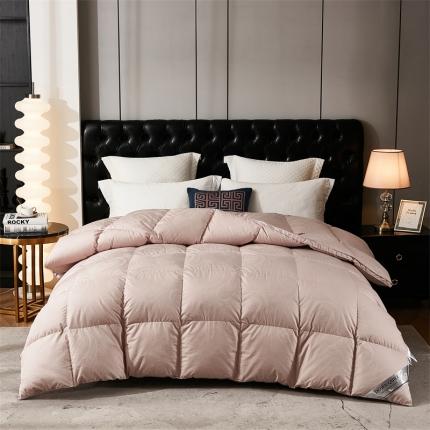 91家纺网 家纺一手货源 找家纺 (总) 华盛 2024新款全棉大提花高端羽绒被加厚保暖冬被