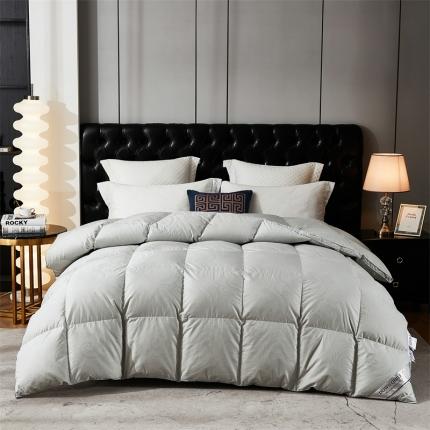 91家纺网 家纺一手货源 找家纺 (总) 华盛 2024新款全棉大提花高端羽绒被加厚保暖冬被