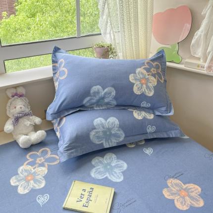 91家纺网 家纺一手货源 找家纺 （总）铭成家纺 2024新款全棉小清新系列单品枕套