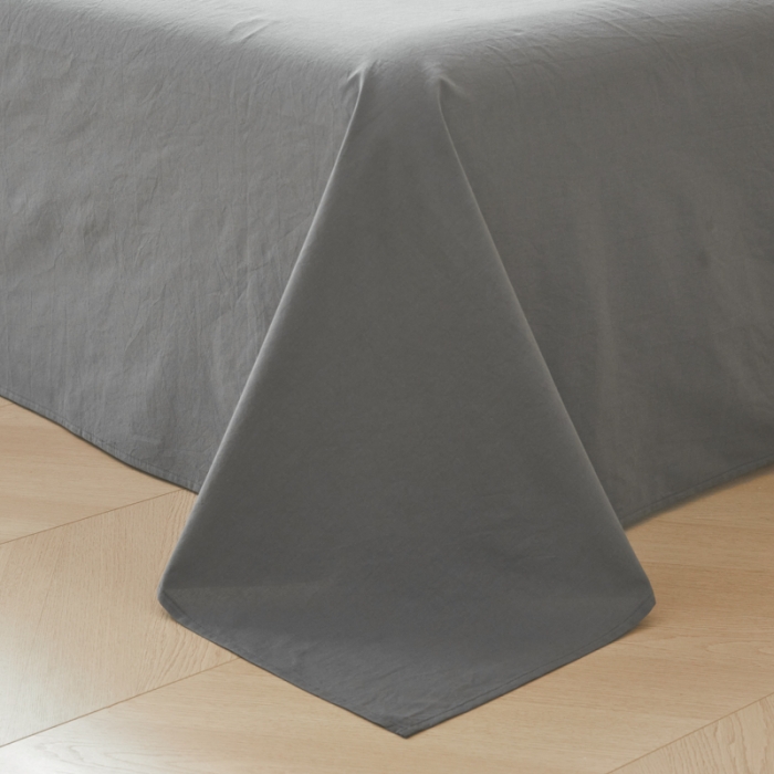 91家纺网 家纺一手货源 找家纺 吉象 2023新款全棉色织水洗棉四件套 拿铁