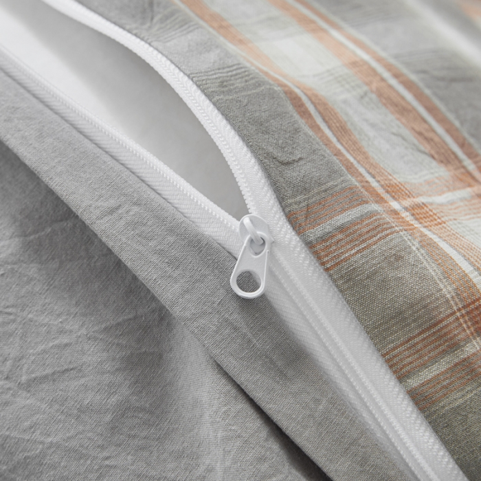 91家纺网 家纺一手货源 找家纺 吉象 2023新款全棉色织水洗棉四件套 乔纳森