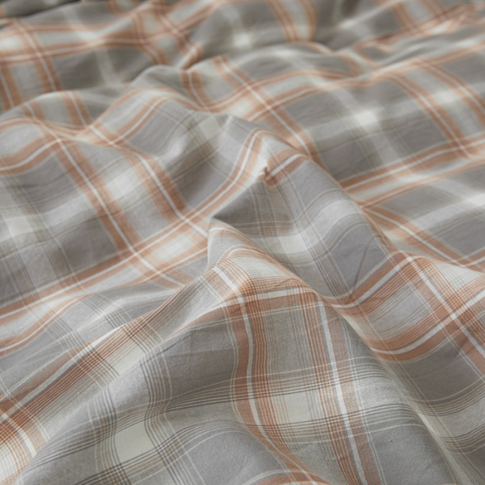 91家纺网 家纺一手货源 找家纺 吉象 2023新款全棉色织水洗棉四件套 乔纳森