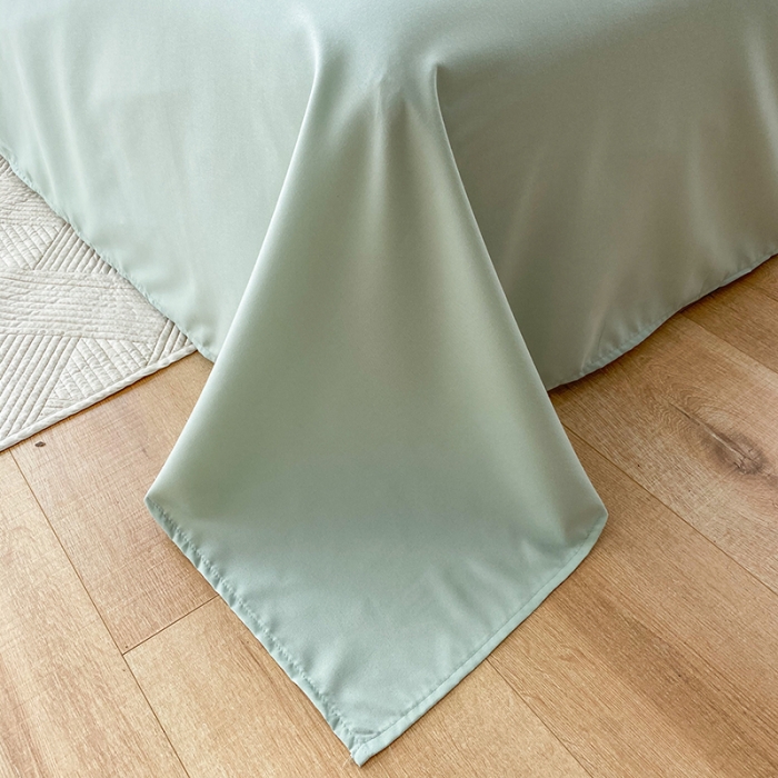 91家纺网 家纺一手货源 找家纺 赫然 2026新款水洗双层纱四件套 好柿成双