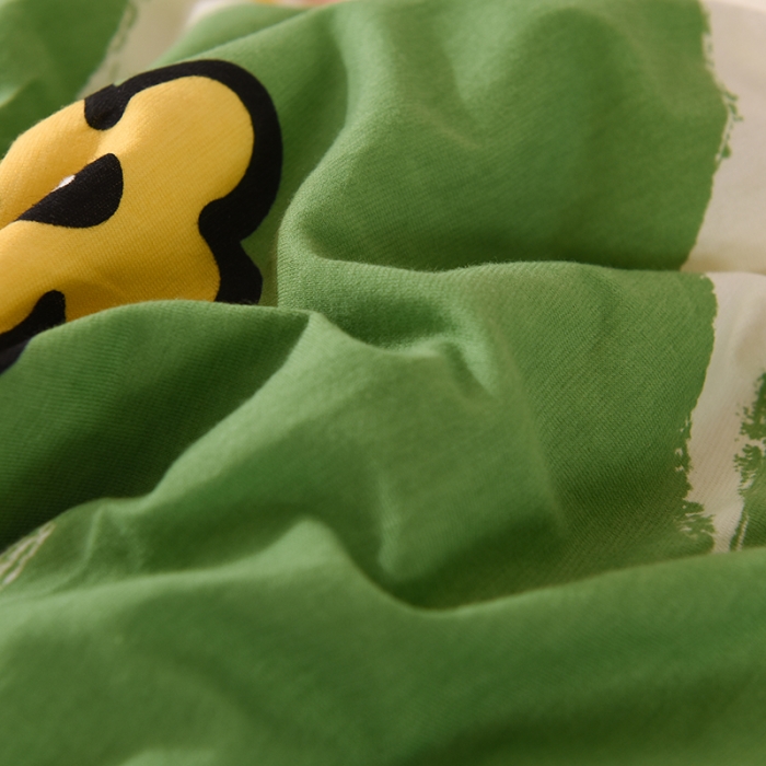 91家纺网 家纺一手货源 找家纺 甜之梦 2025新款针织棉印花单品被套 哈基米