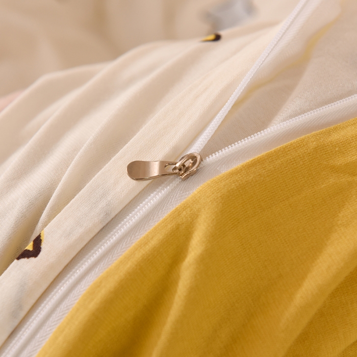 91家纺网 家纺一手货源 找家纺 甜之梦 2025新款针织棉印花单品被套 派对小兔