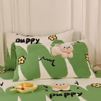 91家纺网 家纺一手货源 找家纺 （总）甜之梦 2025新款针织棉印花单品枕套