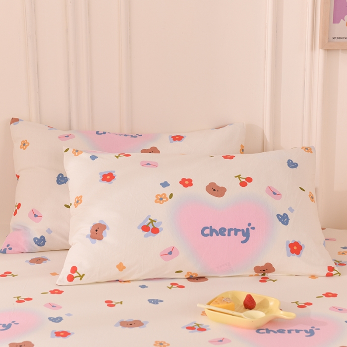 91家纺网 家纺一手货源 找家纺 （总）甜之梦 2025新款针织棉印花单品枕套