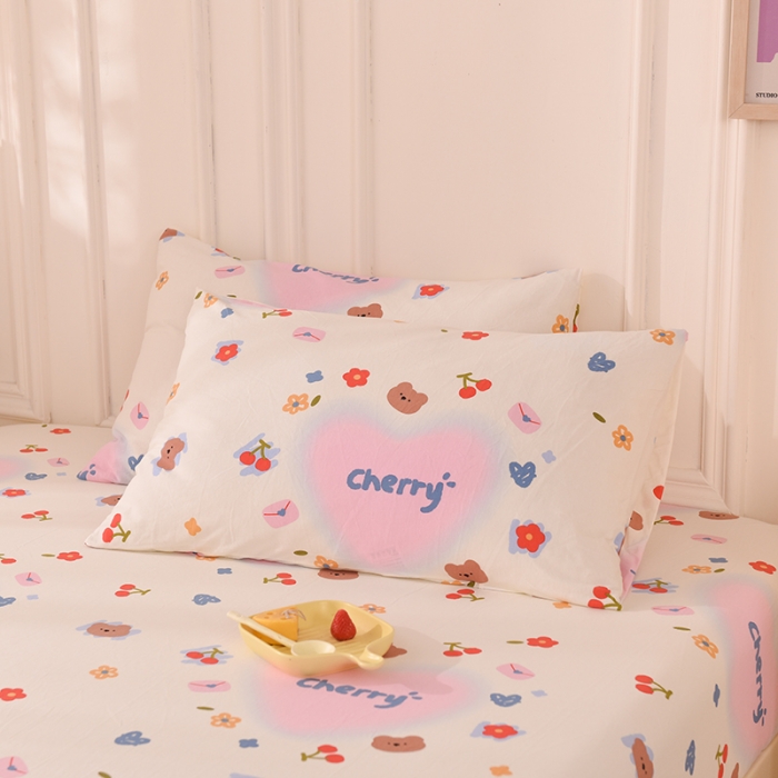 91家纺网 家纺一手货源 找家纺 （总）甜之梦 2025新款针织棉印花单品枕套