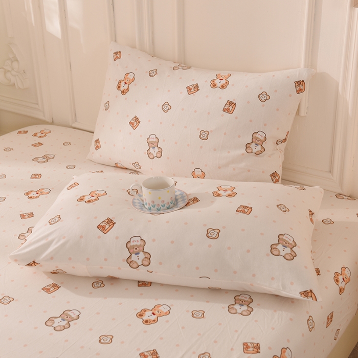 91家纺网 家纺一手货源 找家纺 甜之梦 2025新款针织棉印花单品枕套 杰瑞的家