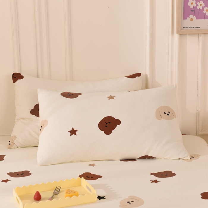 91家纺网 家纺一手货源 找家纺 甜之梦 2025新款针织棉印花单品枕套 奇思妙想