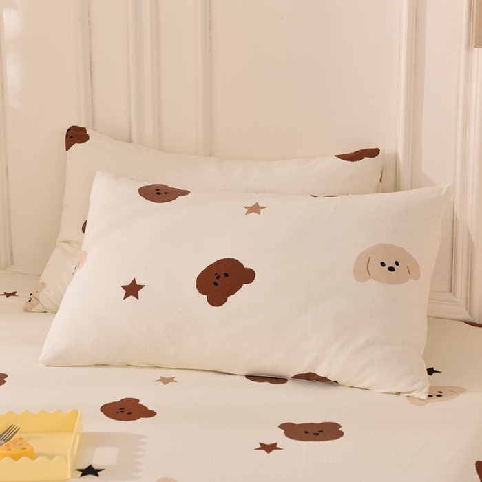 91家纺网 家纺一手货源 找家纺 甜之梦 2025新款针织棉印花单品枕套 奇思妙想