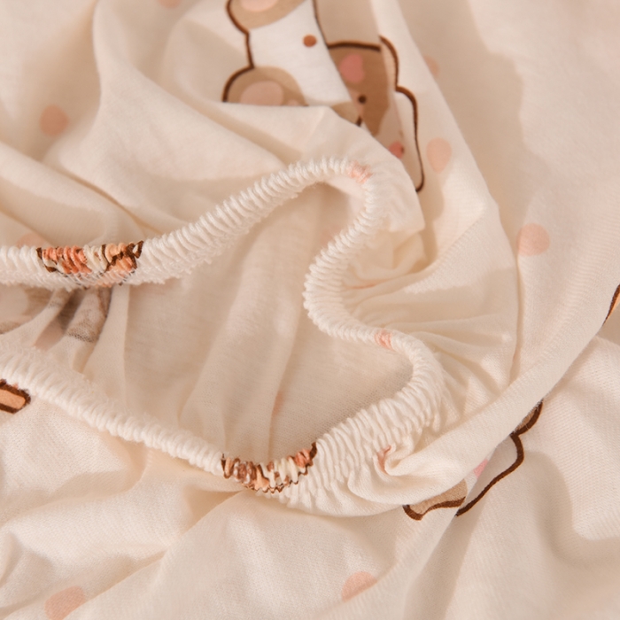 91家纺网 家纺一手货源 找家纺 甜之梦 2025新款针织棉印花单品床笠 杰瑞的家