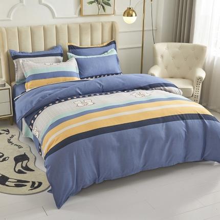 91家纺网 家纺一手货源 找家纺 （总）鑫缘 2025直播爆款印花植物羊绒加厚磨毛单被套