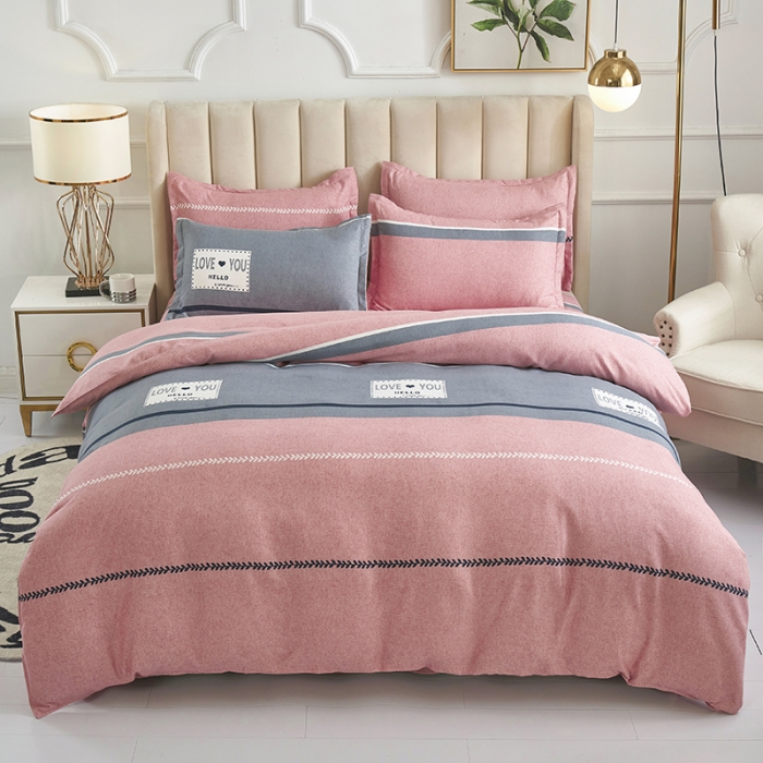 91家纺网 家纺一手货源 找家纺 鑫缘 2025新款印花植物羊绒加厚磨毛单被套达菲