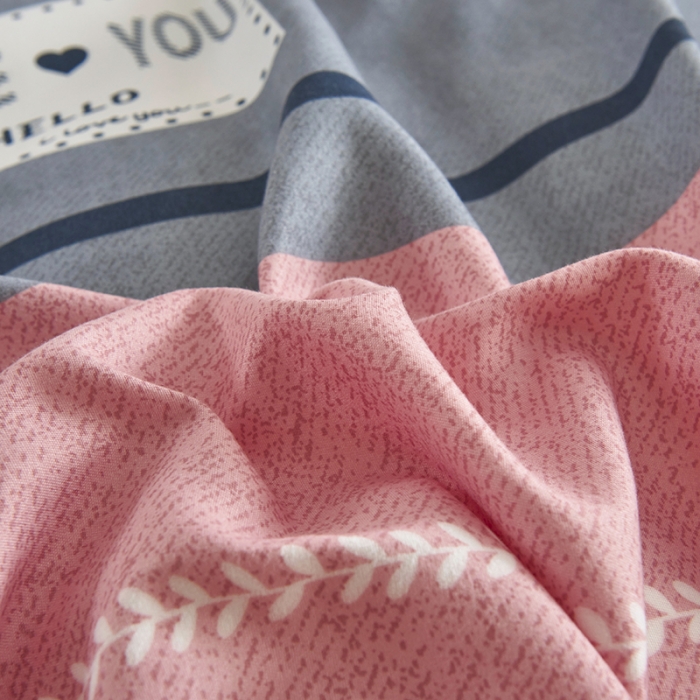 91家纺网 家纺一手货源 找家纺 鑫缘 2025新款印花植物羊绒加厚磨毛单被套达菲