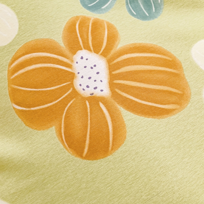 91家纺网 家纺一手货源 找家纺 金丝鸟 2023新款原棉磨毛四件套小清新系列 彩色朵朵