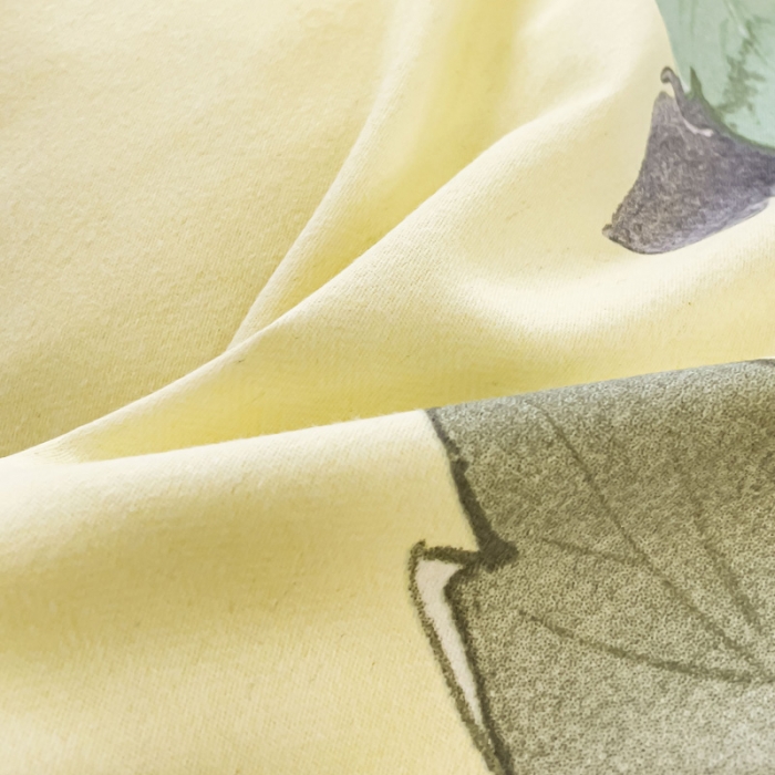 91家纺网 家纺一手货源 找家纺 金丝鸟 2023新款原棉磨毛四件套小清新系列 水墨江南