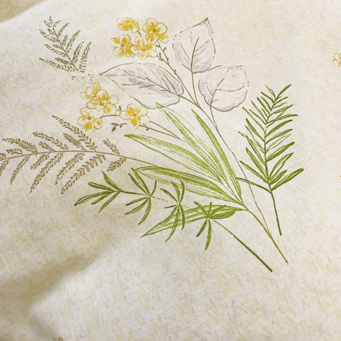 91家纺网 家纺一手货源 找家纺 金丝鸟 2023新款原棉磨毛四件套小清新系列 仙草