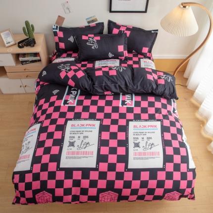 91家纺网 家纺一手货源 找家纺 乐居坊 2025新款芦荟棉单被套 少女时代