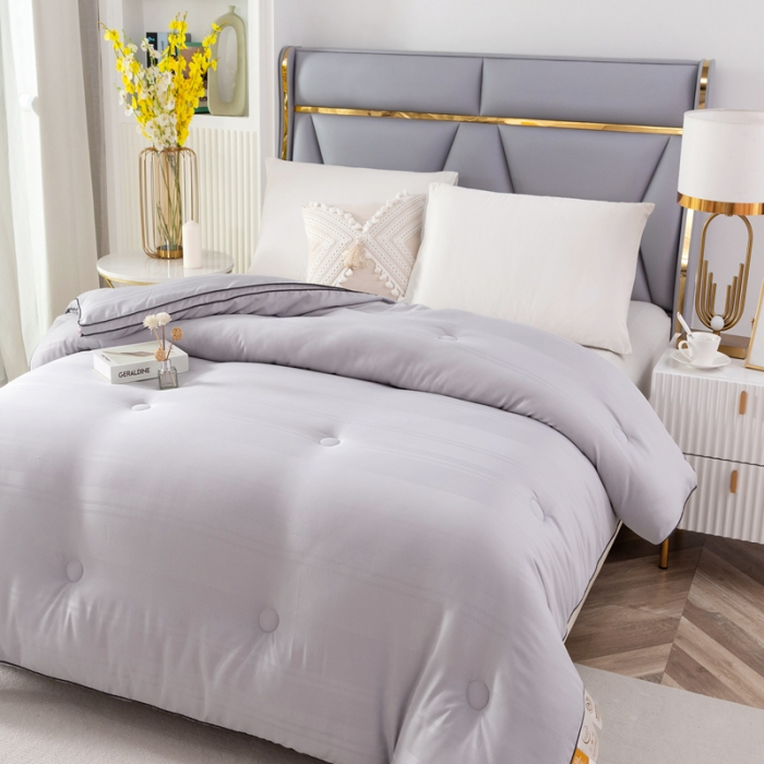 91家纺网 家纺一手货源 找家纺 （总）优姿家纺 2024新款优棉提花大豆纤维被春秋被冬被