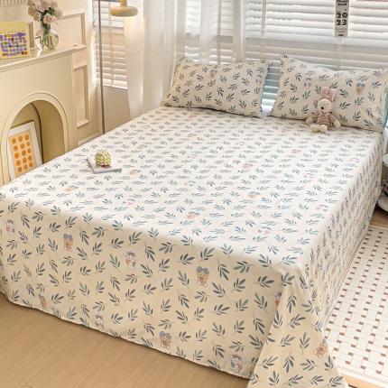 91家纺网 家纺一手货源 找家纺 （总）名兮 2023新款全棉床单