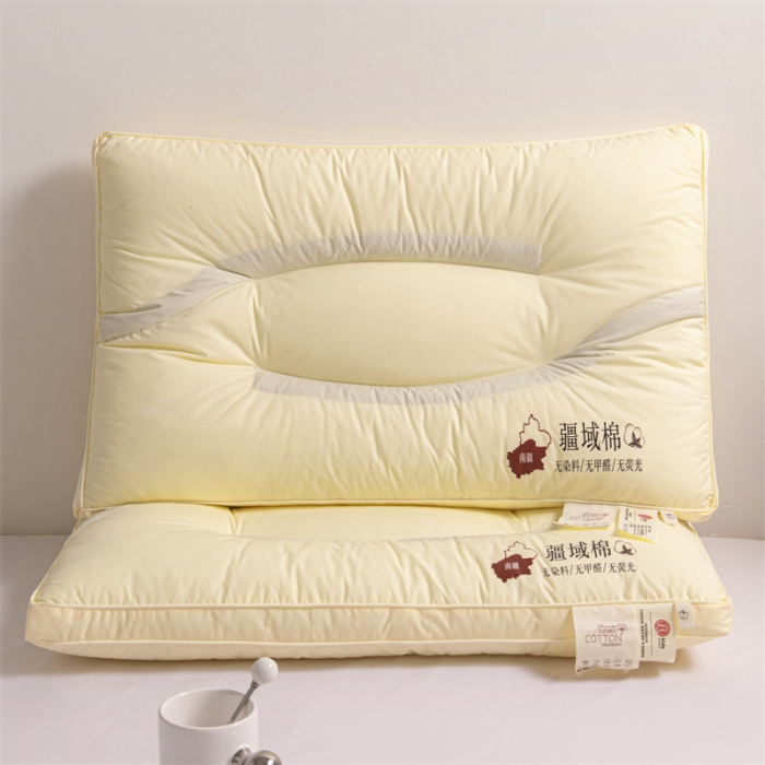 91家纺网 家纺一手货源 找家纺 （总）爱尚家 2023新款新疆长绒棉决明子养椎枕