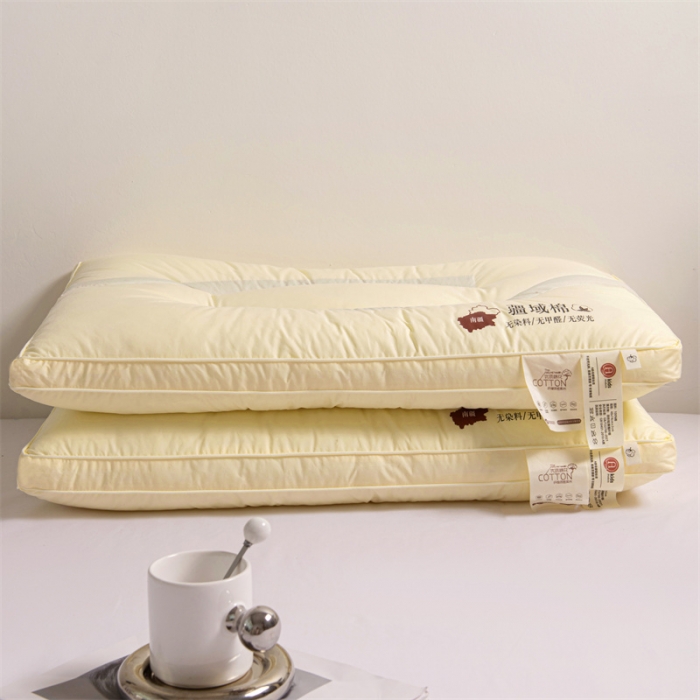 91家纺网 家纺一手货源 找家纺 （总）爱尚家 2023新款新疆长绒棉决明子养椎枕