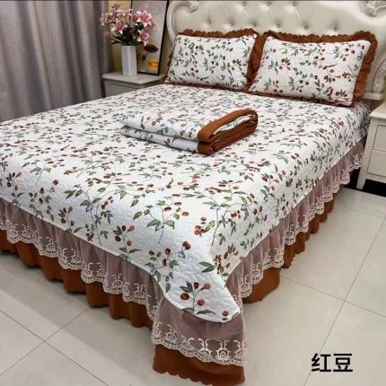 91家纺网 家纺一手货源 找家纺 （总）梦柏 2023新款水洗棉麻床盖四件套