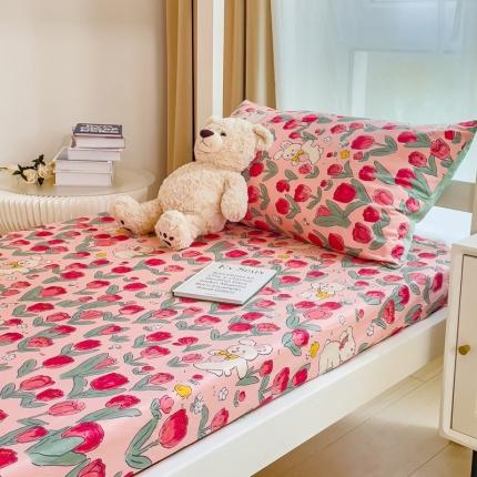 91家纺网 家纺一手货源 找家纺 （总）金丝鸟 2023新款全棉全包床笠学生系列