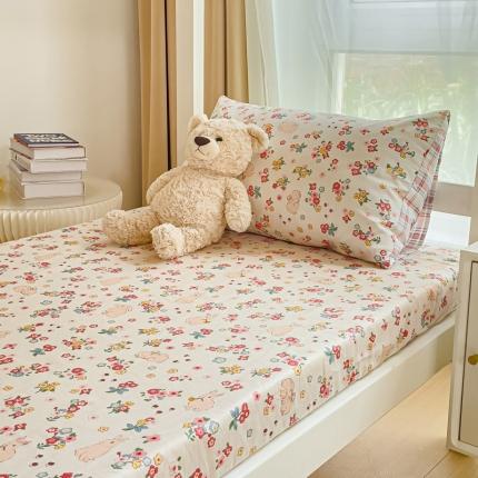 91家纺网 家纺一手货源 找家纺 （总）金丝鸟 2023新款全棉全包床笠学生系列