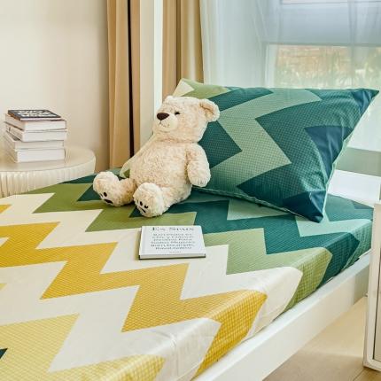 91家纺网 家纺一手货源 找家纺 （总）金丝鸟 2023新款全棉全包床笠学生系列