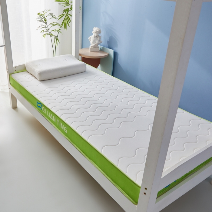 91家纺网 家纺一手货源 找家纺 （总）祁恋婷 2023新款A类牛奶丝乳胶记忆棉床垫【床垫遮盖物】-学生款