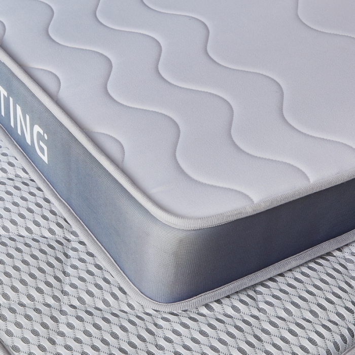 91家纺网 家纺一手货源 找家纺 祁恋婷 2023新款A类牛奶丝乳胶记忆棉床垫【床垫遮盖物】-学生款 波浪灰-高级灰